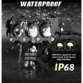 Powerful Mini LED Motorcycle Driving Light – 40W, Waterproof, Dual Color, Compact Design for Off-Road Adventures. 