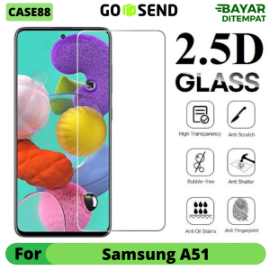 Tempered Glass Clear Samsung A51 Anti Gores Kaca 9H Premium Quality Pelindung Layar HP