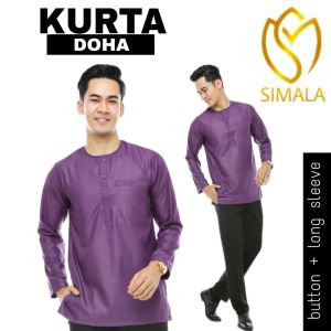 (RAYA 2026) KURTA DOHA Lengan Panjang Osaka Cotton SIMALA Raya Sedondon HIJABIS ASTANA