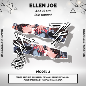 Sticker Stripping All Type Motor Print Cutting Stiker Mata Anime Ellen Joe