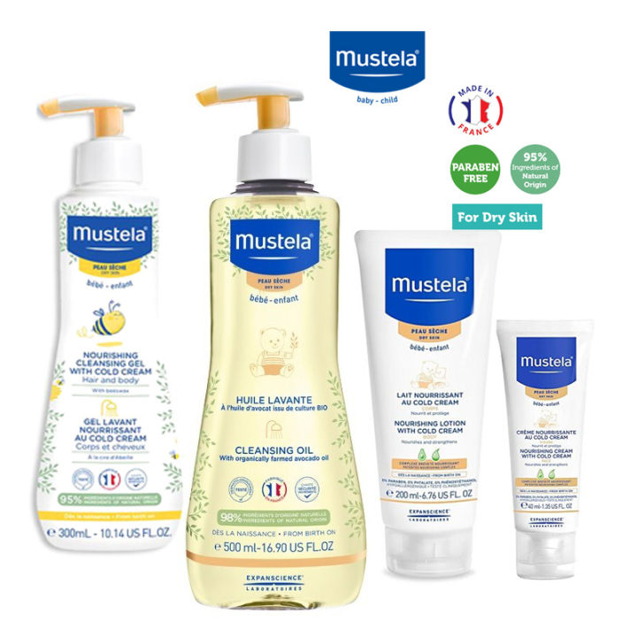 MUSTELA Nourishing For Dry Skin Nourishing Cleansing Oil