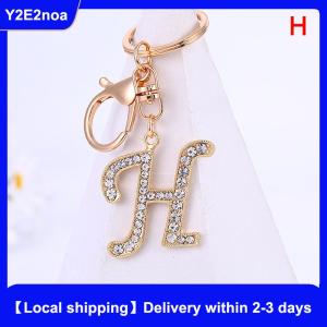 【Local shipping】 Women Alphabet Pendant With Key Ring Color A-Z 26 Letters Keychain For Women Purse Handbags Charms Accessories