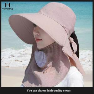 Hayating Summer Hat Women Outdoor Cycling Sunshade Face Mask Wide Brim Breathable Suncreen Sun Hats Casual Sunhat Visor Uv Protection New