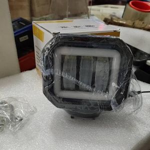 Lampu Daymaker Mini 3 lensa - Lampu Tembak CWL 3Mata Kotak - Lampu Tembak Sorot 3Mata Kotak Plus Ring - Lampu Tembak Sorot CWL 3Mata Lensa