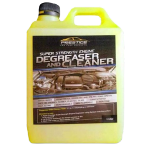 Prestige Super Strength Engine Degreaser & Cleaner – Water-Based Formula in 1000ml 500ml 300ml & 250ml Sizes – Penetrates & Dissolves Heavy Grease Oil & Dirt – Powerful Yet Safe Engine Bay & Machinery Cleaner – Ideal for Automotive & Industrial Use