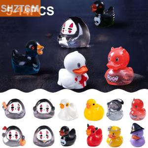 [COD] SHZTGM ตุ๊กตาปีศาจฮาโลวีน5-14ชิ้นรูปปั้นขนาดเล็กทำจากเรซินสีสันของตกแต่งบ้านในสวนตุ๊กตาภูมิทัศน์