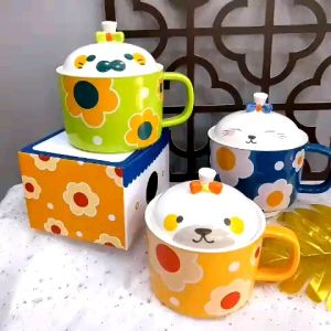 Bát Sứ Ăn Mỳ Cầm Tay Có NắpTô Sứ Ăn Mỳ cao cấp 900ml