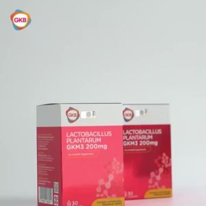Buy 3 Free 1 GKB GKM3 Lactobacillus Plantarum 200mg 30s Gut Flora Balance & Digestive Support Probiotic Supplement Shipped within two days