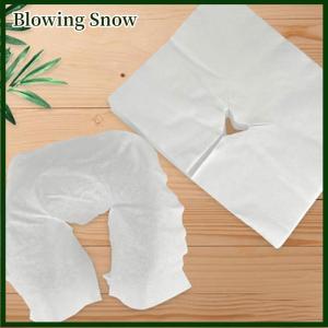 Blowing Gối tựa đầu bằng vải không dệt dùng một lần Khăn trải giường Salon Spa làm đẹp
