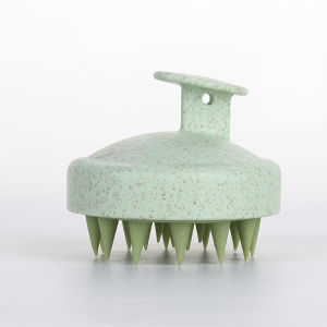 Massaging Shampoo Brush Natural wheat straw Soft Silicon Scalp Massager Comb Berus Cuci Rambut Urut 按摩刷 Hair Growth Berus Rambut scalp massage anti hairloss