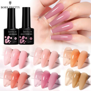BORN PRETTY เจลทาเล็บโปร่งแสง UV LED เจลทาเล็บสีนู้ดขนาด7มล. 1ชิ้น