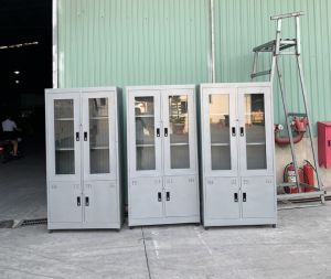 Tủ hồ sơ kính 2 cánh 3 cánh cao cấp đựng tài liệu văn phòng giá rẻ tại xưởng HCM