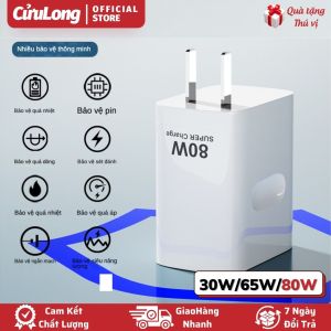 Củ Sạc Nhanh Oppo 65W 80W cục sạc Xiaomi Android bộ sạc nhanh usb shop cuu long