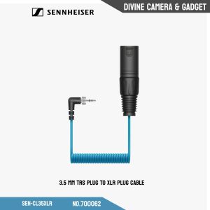SENNHEISER 3.5 mm TRS plug to XLR plug cable