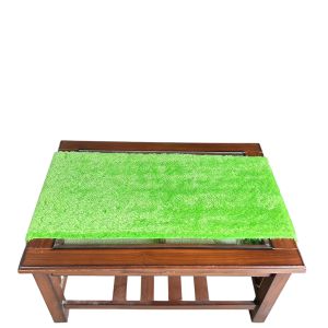 Taplak meja polos bulu rasfur