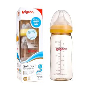 Pigeon PPSU Baby Bottle Botol Susu Bayi dengan SofTouch Nipple Medical Grade Awet