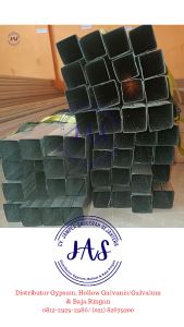 Hollow Galvalum 4x4 (0.5 mm)