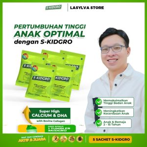 Susu S-Kidgro Peninggi Badan Terbaik Untuk Anak 1BOX Isi 5 Sachet