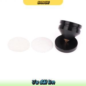 SHNGki 1 bộ loa Loa gai đứng Chân loa âm thanh bộ phận Sửa Chữa Bàn xoay đứng giảm xóc Pin móng tay và miếng đệm