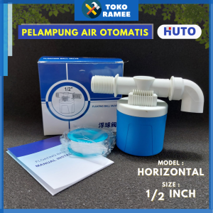 Kran Keran Pelampung Air Toren Otomatis Bak Mandi / Tandon Air Ukuran 1/2 dan 3/4 Inch JUNY Kualitas Tebal / Kokoh / Awet / Tahan Lama