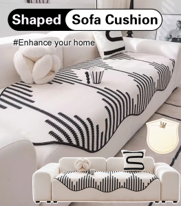 [Special-shaped skin-friendly chenille] Non-slip sofa cushion all-inclusive sofa cover