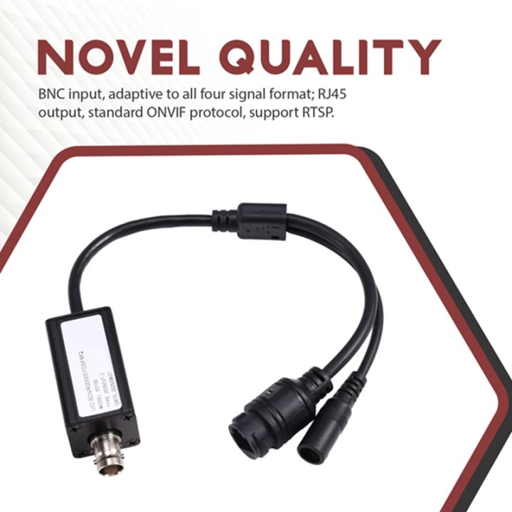 RJ45 Output BNC Input 720P/1080P AHD/TVI CVI/CVBS 4-In-1 Signal ...