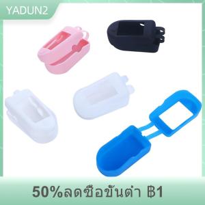 【LAKEBAO】 กระเป๋าเก็บของทำจากซิลิโคนเคสป้องกันเครื่องวัดออกซิเจนในนิ้วมีที่ยึดป้องกันมีเครื่องวัดออกซิเจนในเลือดและชีพจร