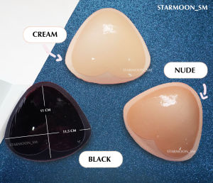 Starmoon✨ ฟองน้ำมีกาวในตัว กาวหนึบX4 ลงน้ำ+ใช้ซ้ำได้ แปะง่ายๆไม่ต้องมีช่องใส่ฟองน้ำ