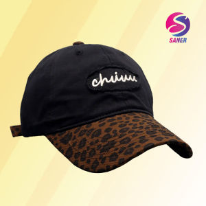 พร้อมส่ง หมวกแก๊ป หมวกแก็ป หมวกเบสบอลพิมพ์เสือดาว หมวกแฟชั่น หมวกบล็อคสี อเมริกันเจ๋ง