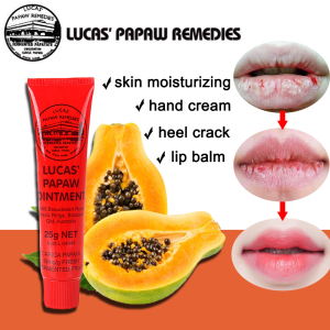 Australian LUCAS PAPAW Ointment Cream colorless lip balm moisturizing lip film burn ointment | mosquito bites 25g