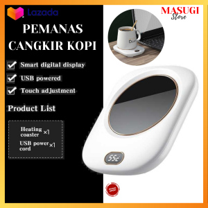Pemanas Gelas Cangkir Kopi Teh Coaster Coffee Cup Warmer Heating Pad
