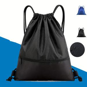 Stay Prepared for Any Adventure with this Portable Waterproof Drawstring Bag - Perfect for Sports Travel & More!