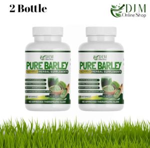 PURE BARLEY CAPSULE /2 BOTTLE 500mg FDA Approved Organic Supplement