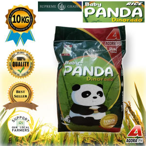 AP Baby Panda 10kg Dinorado Rice Supreme Grains Fresh Milled from Pangasinan Support Local Farmers