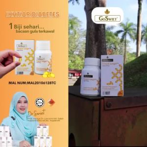 GoSwiet Tunjuk Langit Plus Softgel Original Supplement 【JAKIM Halal KKM Approved】