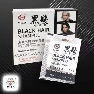 Hair darkening shampoo 8Sacher1Box Quick Hair dye