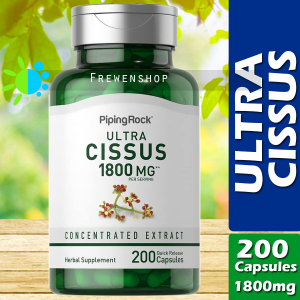 ULTRA CISSUS EXTRACT 450mg (1800mg per Serving) x 200 Capsules Cissus Quadrangularis Leaf Supplement