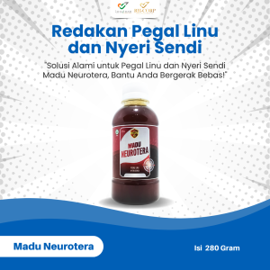 Madu neutera / Neurotera Herbal Sakit Pinggang Pegal Linu Nyeri Sendi Untuk Terapi Syaraf Kejepit