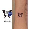 【Mars Tattoo】NEW Technology Magic, Long Lasting 2 Weeks Semi-Permanent tattoo,Temporary Tattoo sticker, Fake Tattoo, Butterflies, Butterfly, MNF004. 