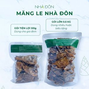 Măng le Nhà Đôn Khô 120g -  Măng le rừng phơi khô