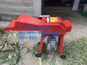 Khuyến Mãi Lớn Máy Băm RơmCỏ Voi Tặng Kèm Bộ Dao 4 Cái