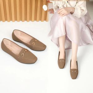 JRDV รองเท้าคัชชู รองเท้าแฟชั่นใส่สบายส้นแบนพร้อมส่งจากไทย 1157-7