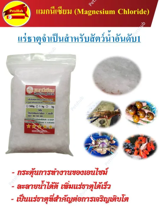 แร่ธาตุสัตว์น้ำ แมกนีเซียมคลอไรด์ จากอิสราเอล