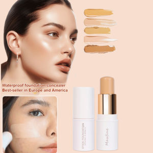 ✨ Concealer Stick For All Skin Types / Waterproof Longwear Concealer Stick / Creamy Makeup Foundation Stick MAXFINE Long-Lasting Concealer Foundation Stick