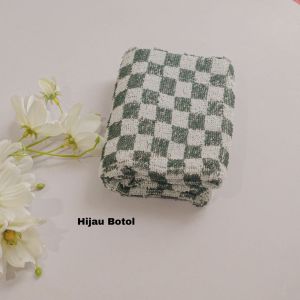 Serbet Dapur Motif Catur/Lap Dapur Bahan Handuk/Kain Lap Checker Kotak-Kotak