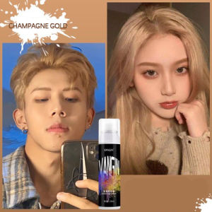 VANGIN Hair Color Spray Temporary Hair Color Dye Party Cosplay DIY Hair Color Change Washable Highlights Shine Instantly