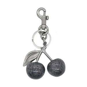 Elegant Cherry Charm Alloy Keychain Fashion Key Ornament Stylish Key Pendant Suitable for Daily Wear and Party Wear