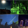 Laser Pointer Senter Green Laser Pointer Hijau Recharger Dengan Batre Dan Tempat Cash Free Box - 303. 