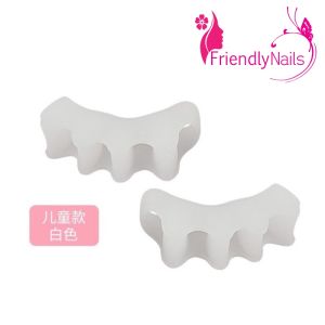 ที่คั่นนิ้วเท้าซิลิโคนเพื่อบรรเทาอาการปวดเท้า เครื่องแยกนิ้วเท้า 5 นิ้ว 2 ชิ้น จัดระเบียบนิ้วเท้า แก้ไขการทับซ้อนกระดูก