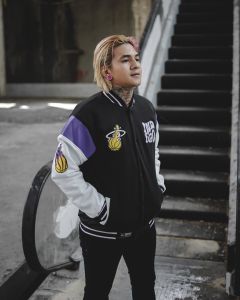 INDIGO Jaket Varsity Pria Dewasa bahan Katun Fleece jacket bomber baseball keren full bordir terbaru